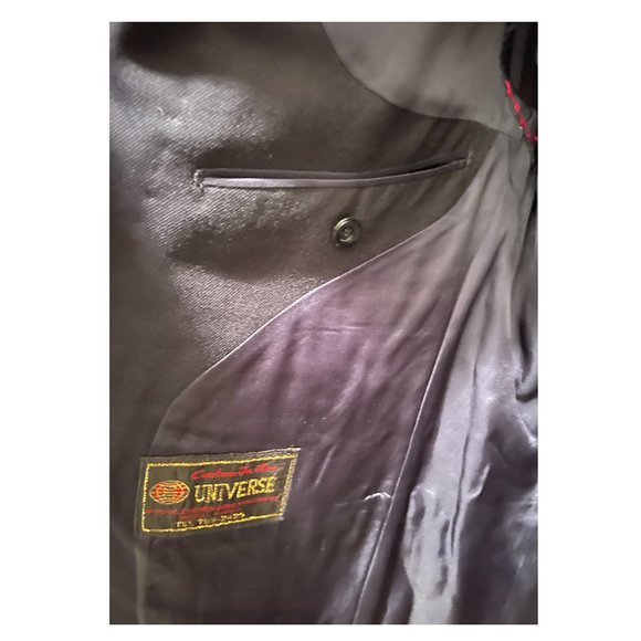 Men's Navy Blue Blazer - Picture 9 of 10